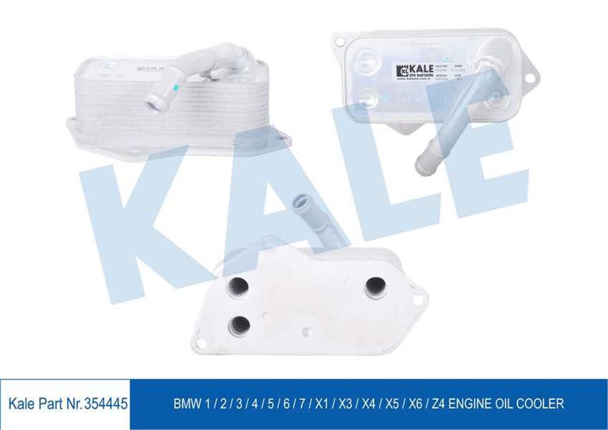 Motor Yağ Soğutucu Soğutucu Bmw- 1-2-3-4-5-6-7-X1-X3-X4-X5-X6-Z4
