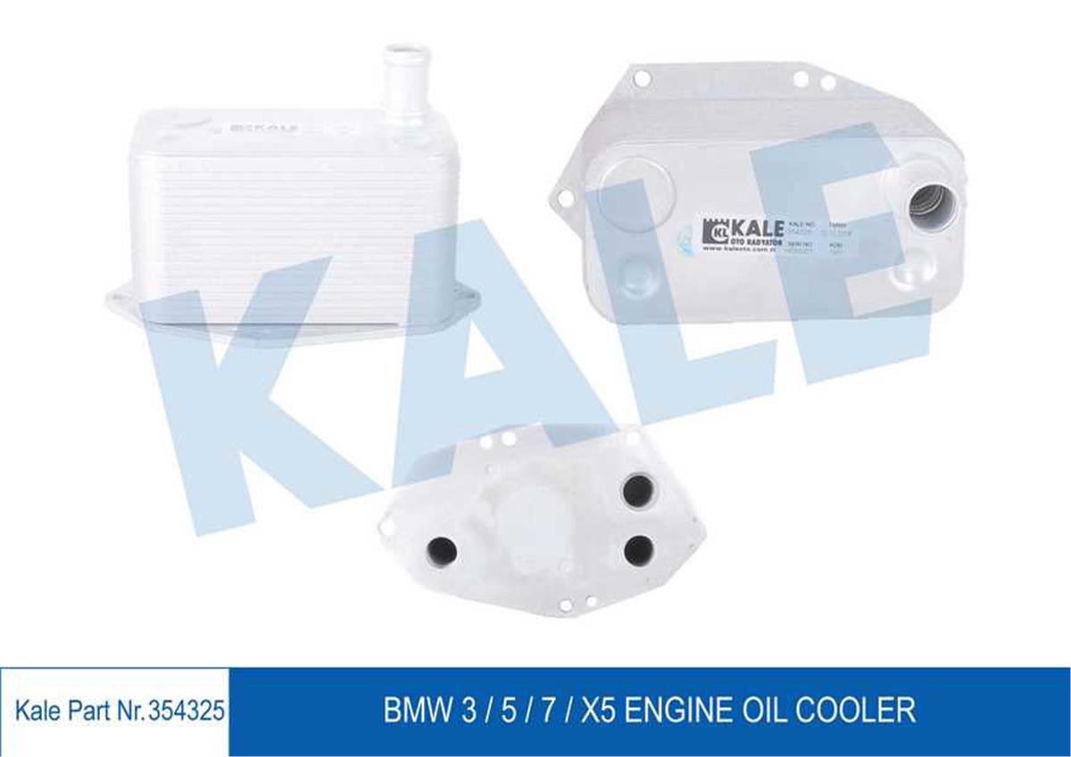 Motor Yağ Soğutucu Soğutucu Bmw  3-5-7-X5