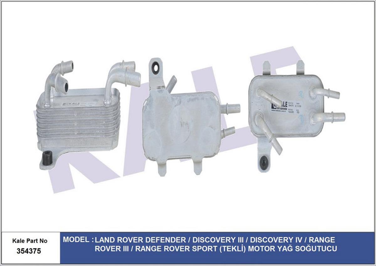 Motor Yağ Soğutucu Soğutucu Defender-Dışcovery Iıı-Dışcovery Iv-Range Rover Iıı-