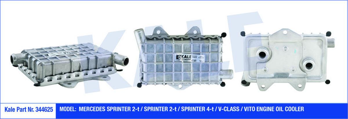 Motor Yağ Soğutucu Sprınter 2T-4T-Vıto Montaj Aparatlı