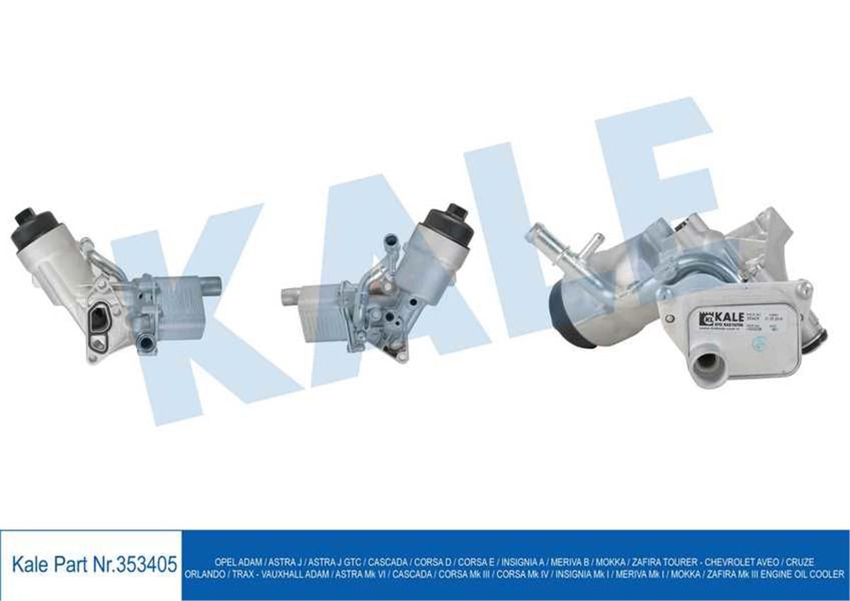 Motor Yağ Soğutucusu Adam-Astra J-Corsa D-E-Insıgnıa A-Merıva B-Mokka-Zafıra Tou