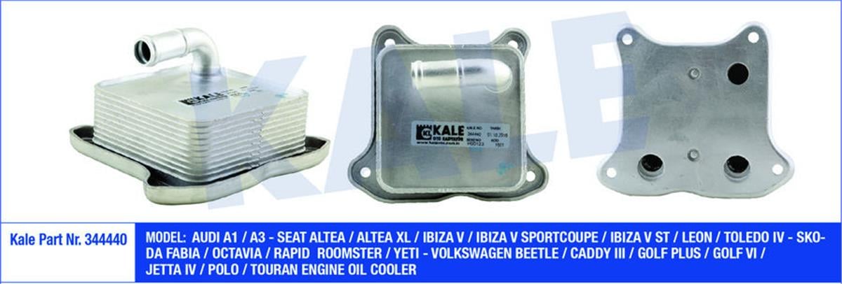 Motor Yağ Soğutucusu Golf6/7-Jetta-Polo-Leon-A3 2010-2015 1.2 Tsı Cbza-Cbzb-Cbzc