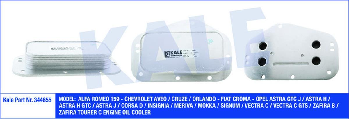 Motor Yağ Soğutucusu Opel Insıgnıa-Cruze 1.6 A16xer