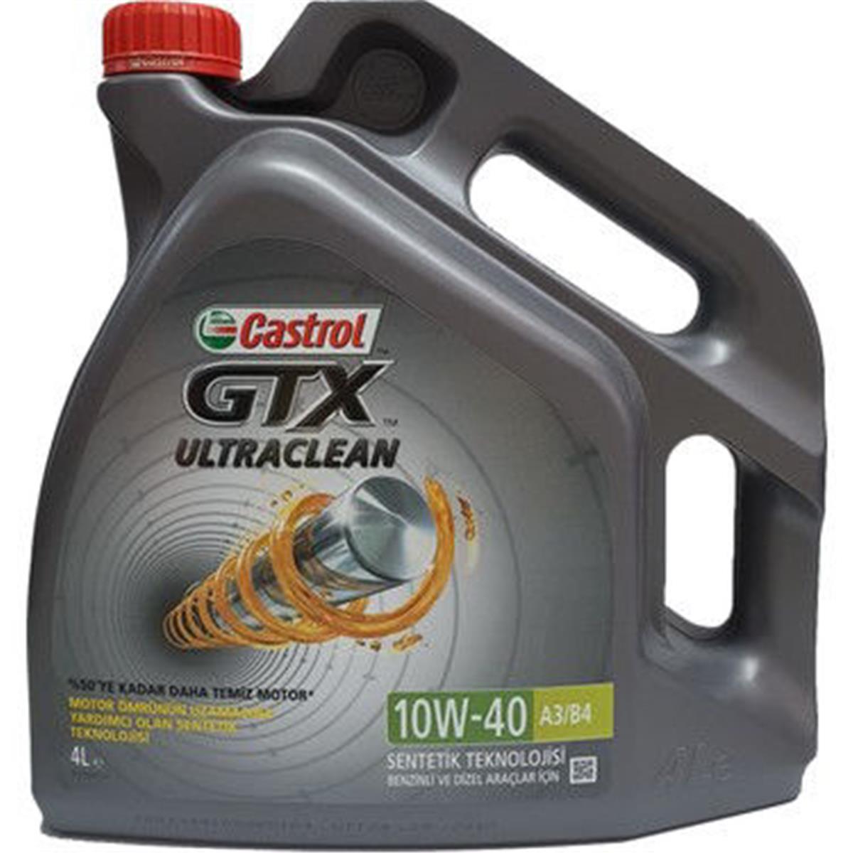Motor Yagı 10W-40 Gtx- A3/B4    4Lt