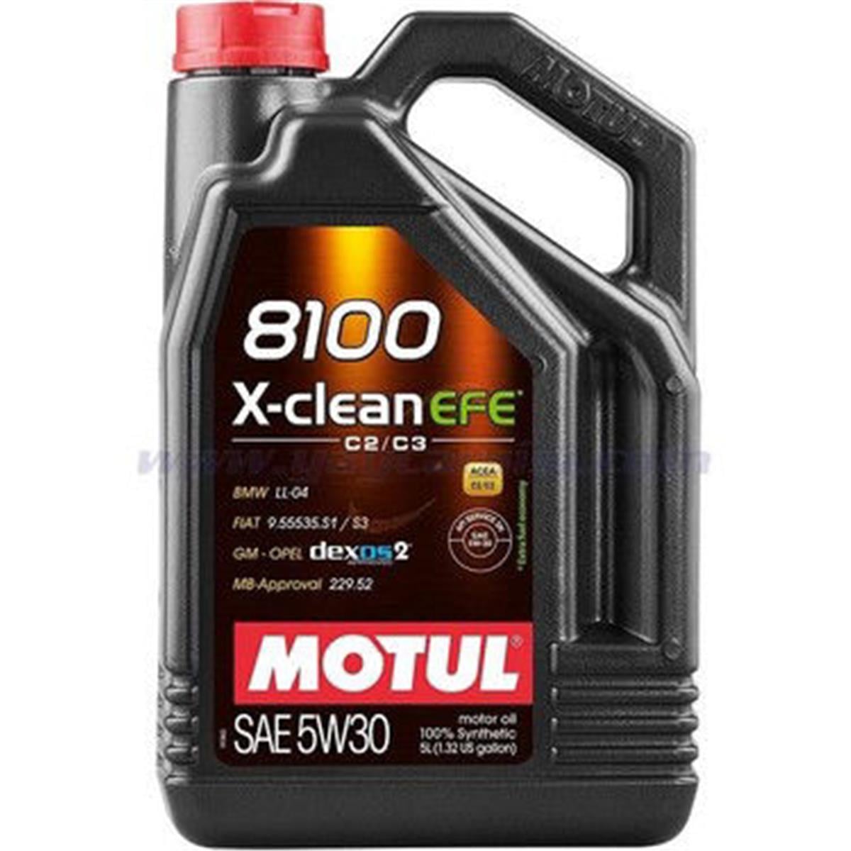 Motor Yagı 5W-30 8100 X-Clean Efe Dexos 2            5Lt