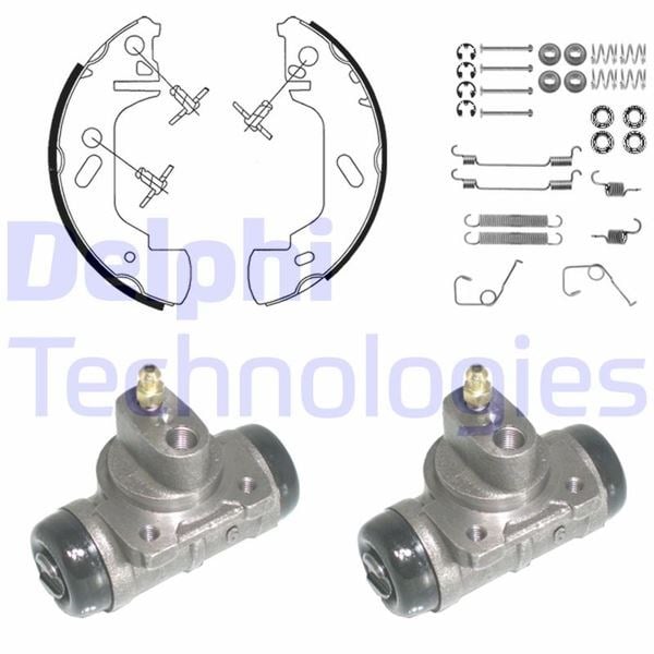 Opel Movano Renault Master Arka Fren Pabuç Kiti DELPHI