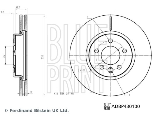Opel Movano B Kapı Kolu BLUEPRINT