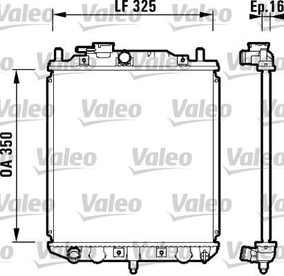Daihatsu Move Radyatör VALEO