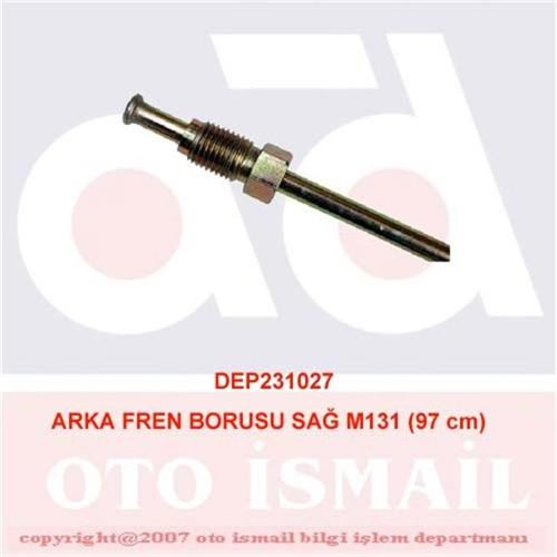 Murat 131 Arka Fren Borusu Sağ 97 cm DEPAR