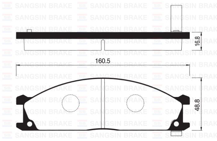 Nissan Pick Up Terrano Ön Fren Balatası SANGSIN
