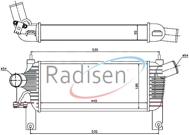 Nissan Navara 2.5 TD Intercooler RADISEN