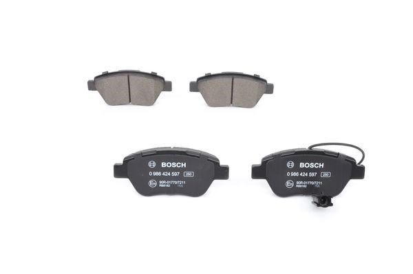 Citroen Nemo Peugeot Bipper Fiat Fiorino Ön Balata Çift Fişli BOSCH