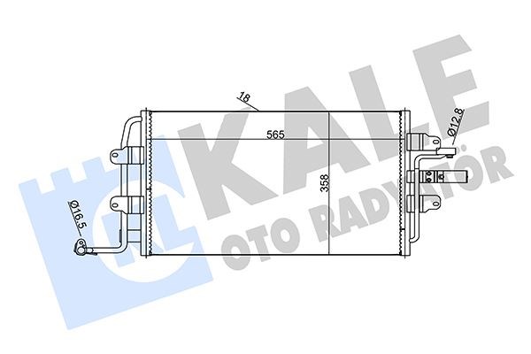 Volkswagen New Beetle Klima Kondenseri KALE-RADYATOR