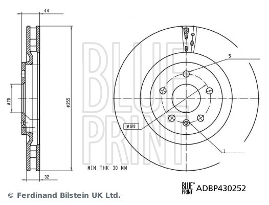 NIO EL7 ES7 ET7 Fren Diski BLUEPRINT