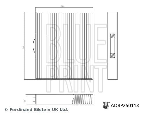 NIO Kabin Filtresi BLUEPRINT