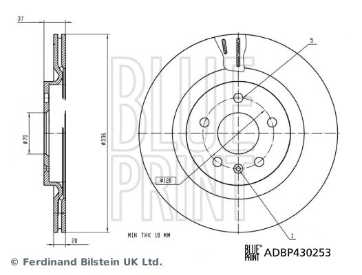 NIO ET5 Fren Diski BLUEPRINT