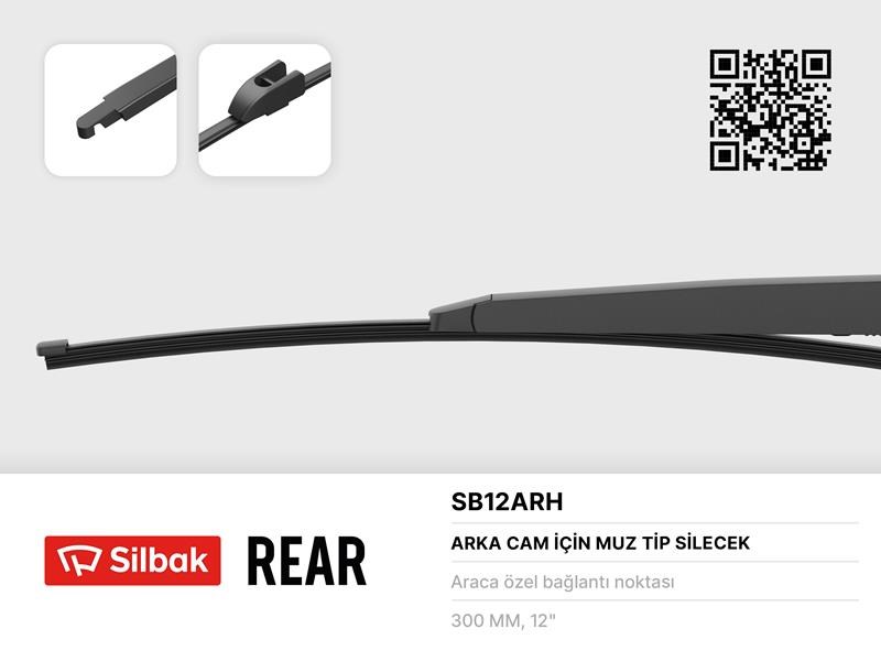 Kia Niro Arka Silecek Süpürgesi Muz Tipi 300mm SILBAK