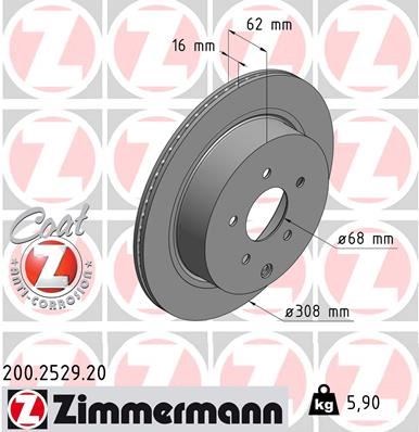 Nissan Murano 3.5L VQ35 Z50 03-> Infiniti FX35 3.5L VQ35DE 03-08 FX45 4.5L... ZIMMERMANN