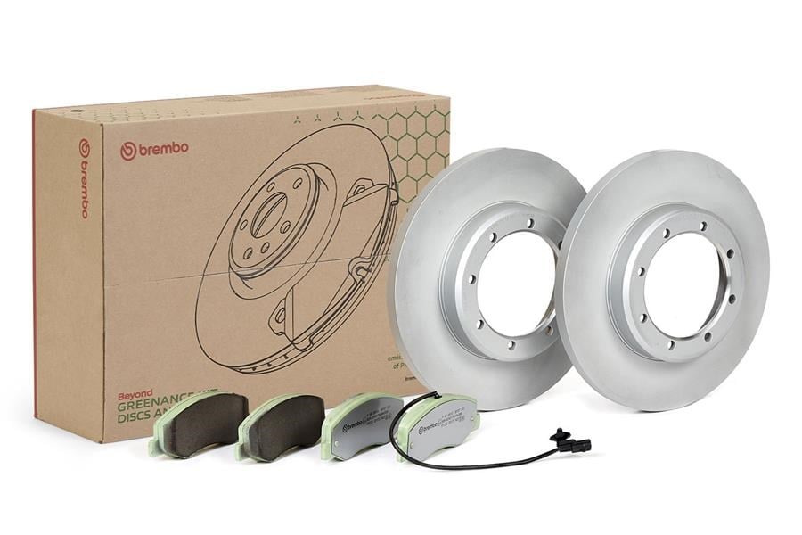 Nissan Interstar NV400 Opel Movano Disk Balata Kiti BREMBO
