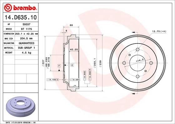 Nissan Dfac Tiida Fren Kampanası BREMBO