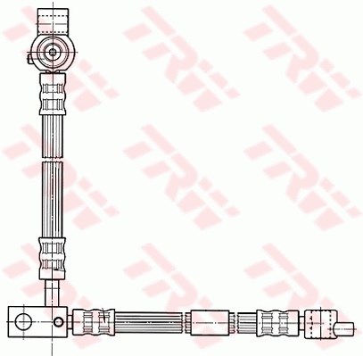 Nissan Primera P12 Ön Aks Sağ Fren Hortumu TRW