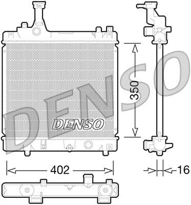 Nissan Pixo Motor Su Radyatörü DENSO