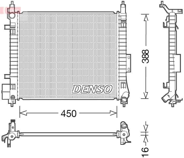 Nissan Note E12 Motor Su Radyatörü DENSO