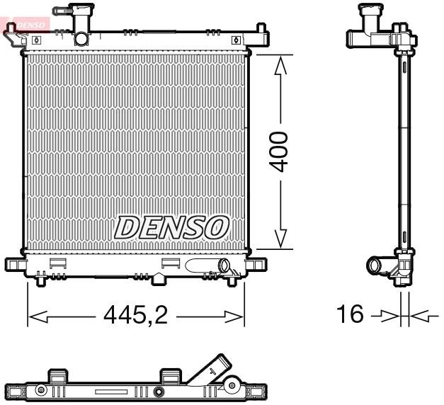Nissan Note E12 Motor Su Radyatörü DENSO
