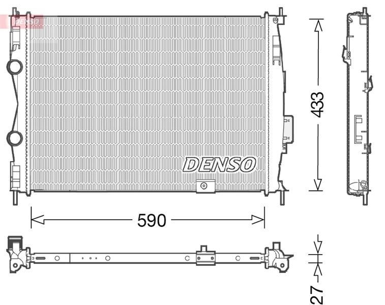 Nissan Qashqai 1 Motor Su Radyatörü DENSO