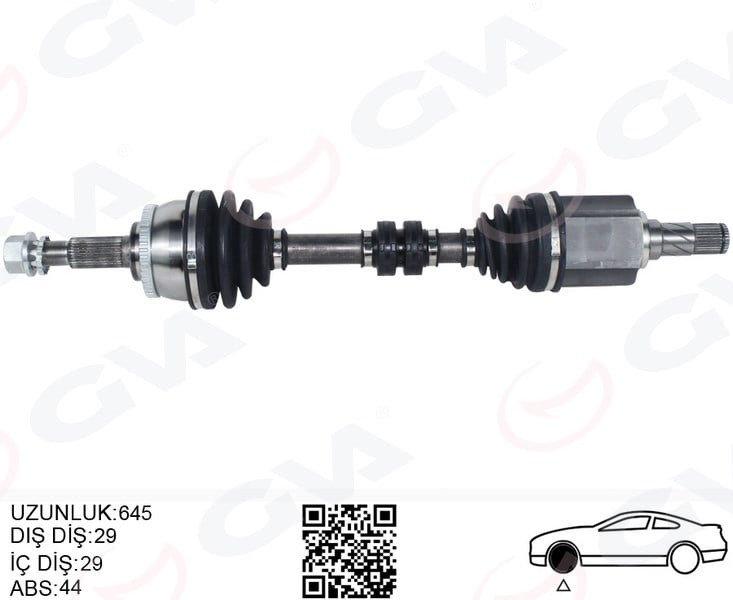 Nissan X-Trail T30 Sol Komple Aks Otomatik Vites GVA