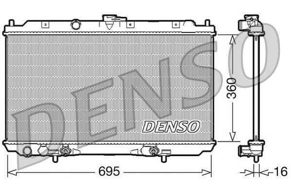 Nissan Almera II Motor Su Radyatörü DENSO