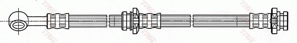 Nissan Primera Arka Aks Sol Fren Hortumu TRW