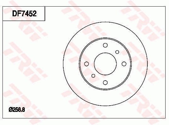 Nissan Almera Classic B10 Ön Aks Fren Diski TRW