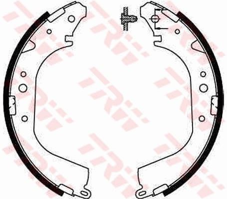 Kubistar Van X76 Arka Pabuçlu Balata Kiti TRW