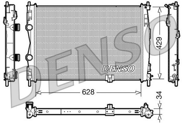 Nissan Qashqai I 2 Motor Su Radyatörü DENSO