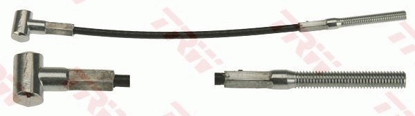 Nissan Micra 3 / Note El Freni Kablosu Ön TRW