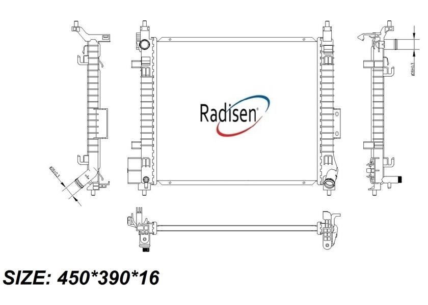 Nissan Note Radyatör 1.2 DIG RADISEN