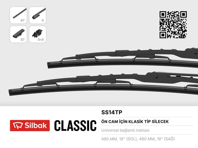 Isuzu NPR Silecek Süpürgesi 480mm SILBAK