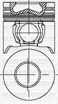 Isuzu NPR / Turkuaz / NQR Piston Segman STD 4 Segmanlı 110mm YENMAK
