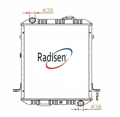 Isuzu NPR Radyatör RADISEN
