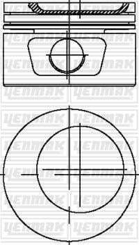 Opel Omega Kadett GSI Ascona 1.8 E Motor Piston Segman STD YENMAK