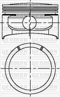 Opel Omega B Piston Segman 2.2i 16V Y22XE/Z22XE STD YENMAK