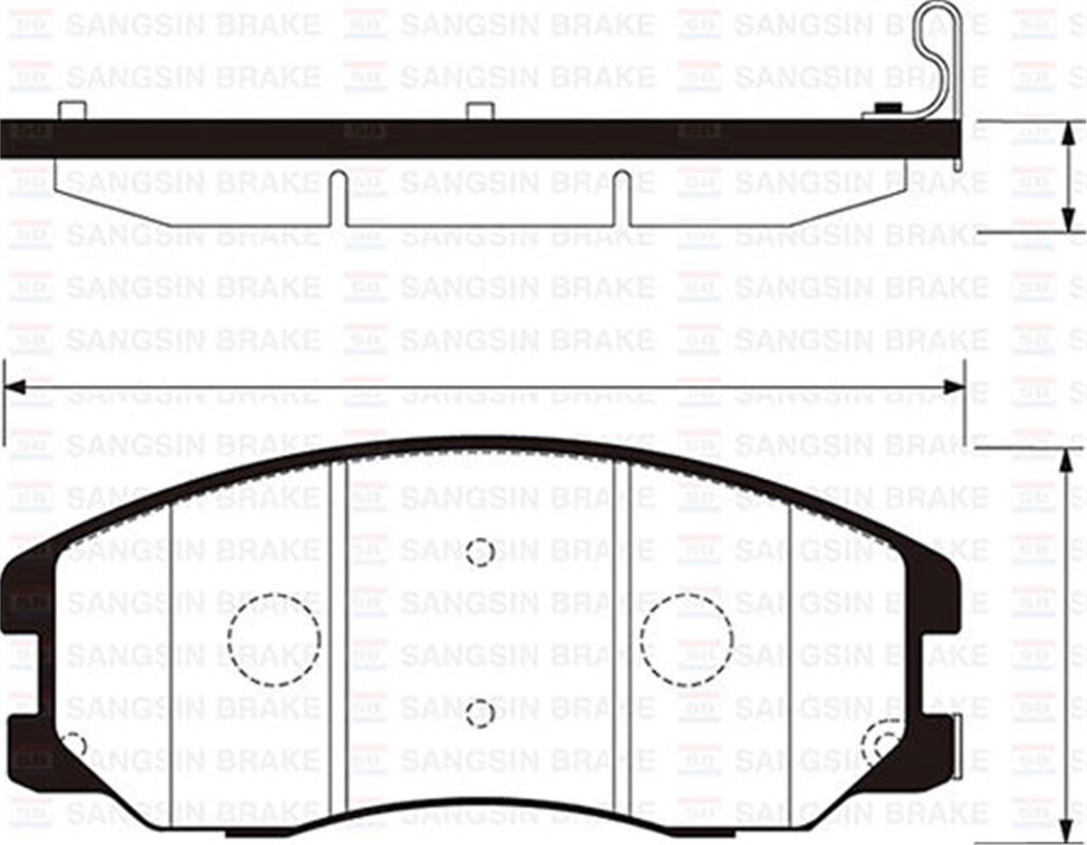 Ön Balata Antara 2.4-3.2 V6-2.0 Cdtı 06 -Captiva 06.06 Gdb1715
