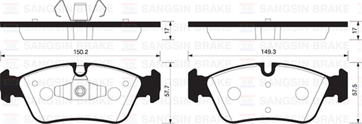 Ön Balata Bmw E81 116İ 118İ-118D 120-120D 06-12 E87 03-12 E90 316İ 318D 06-11 Gd