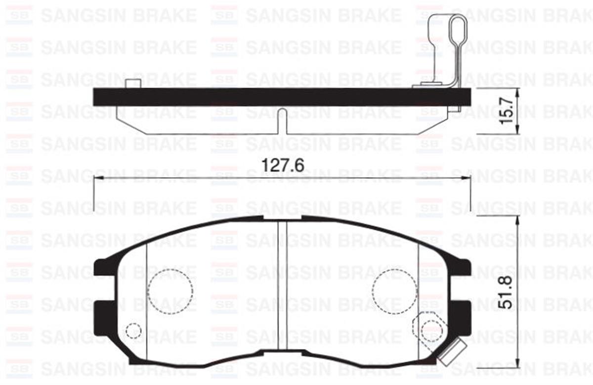 Ön Balata Colt 1.8 Gtı 16V-Galant-Lancer Gdb1128-Gdb3133