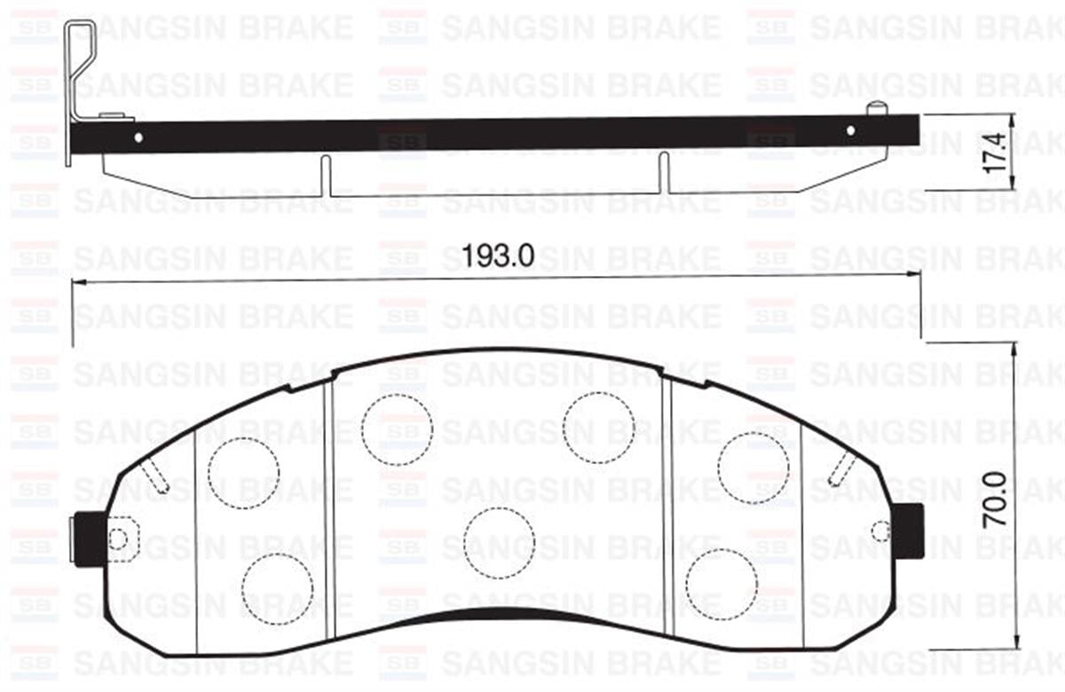 Ön Balata Disk Kıa Bongo 1.4 Ton K3000 04