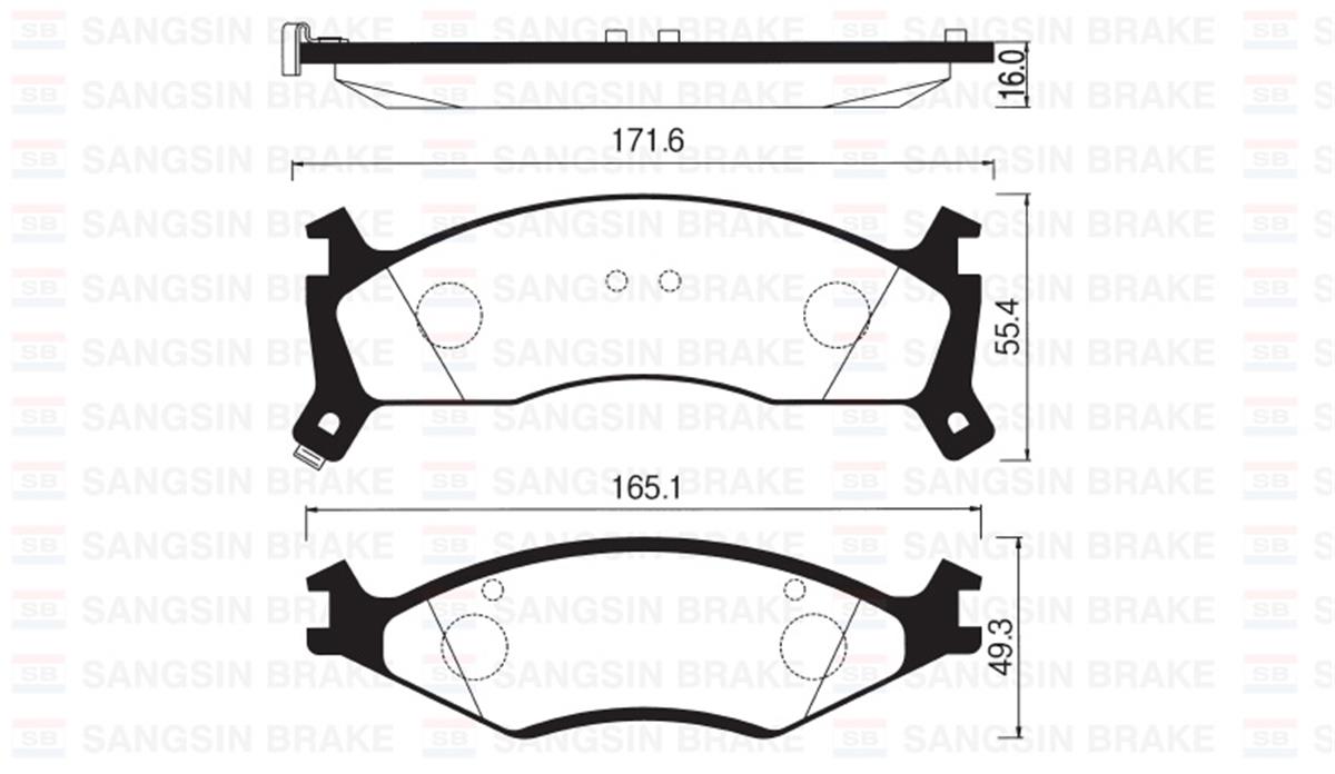 Ön Balata Disk Kıa Sportage-Retona 2.0 94-99 Gdb3123