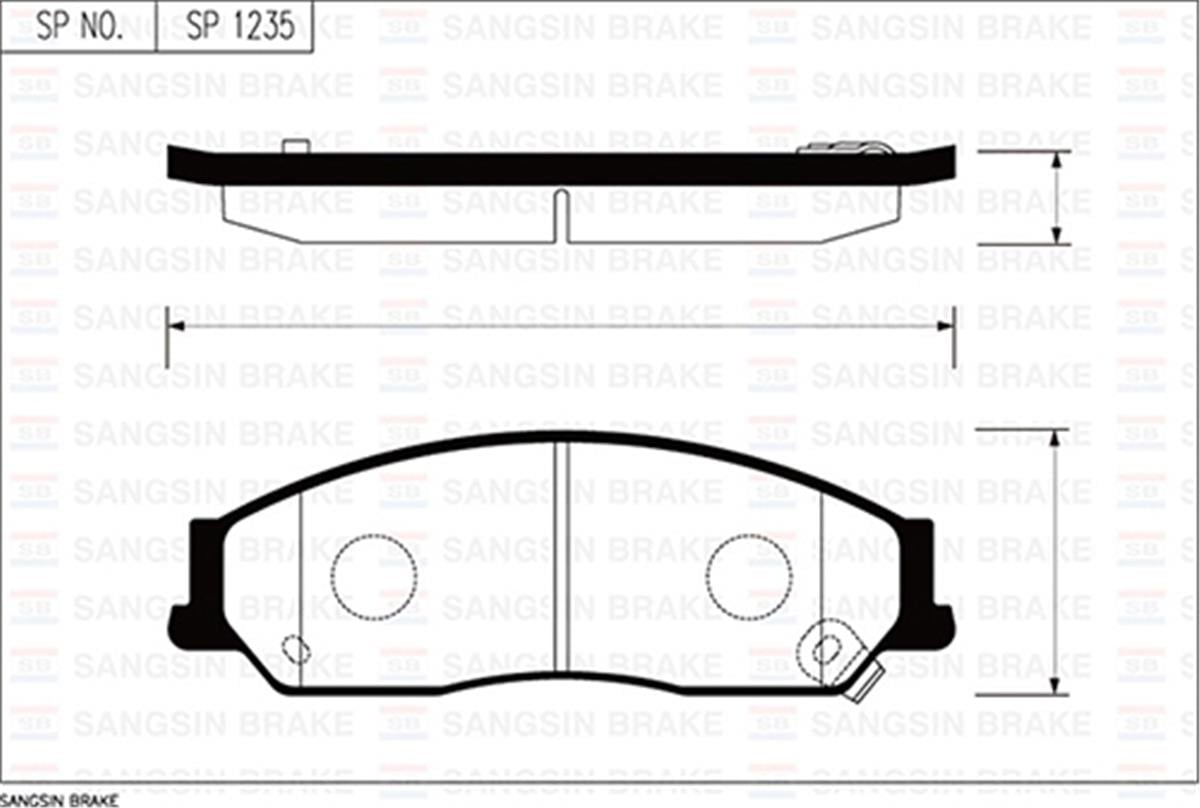 Ön Balata Disk Toyota Camry 2.4-3.0 02-06