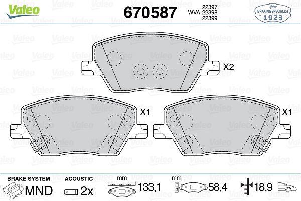 On Balata Fiat Egea 16 1.0 1.3 Mtj 1.4 1.6 1.6D K:19 Mm G:133 Mm Y:58.5 Mm Küçük