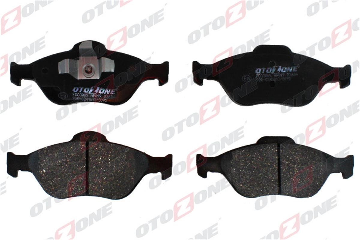 Ön Balata Fiesta 1.4Tdci Absli 00 Fusıon 02 Mazda 121 96 Mazda 2 03 Gdb1419